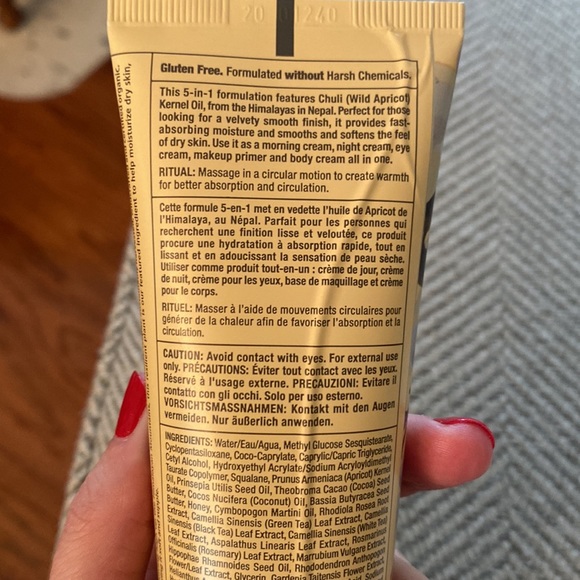 Tweak’d by Nature Wild Summer Apricot Face & Body Cream NWT - Picture 2 of 2